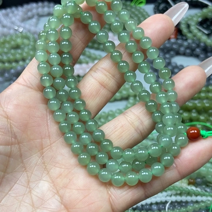 和田玉颈饰未镶嵌6