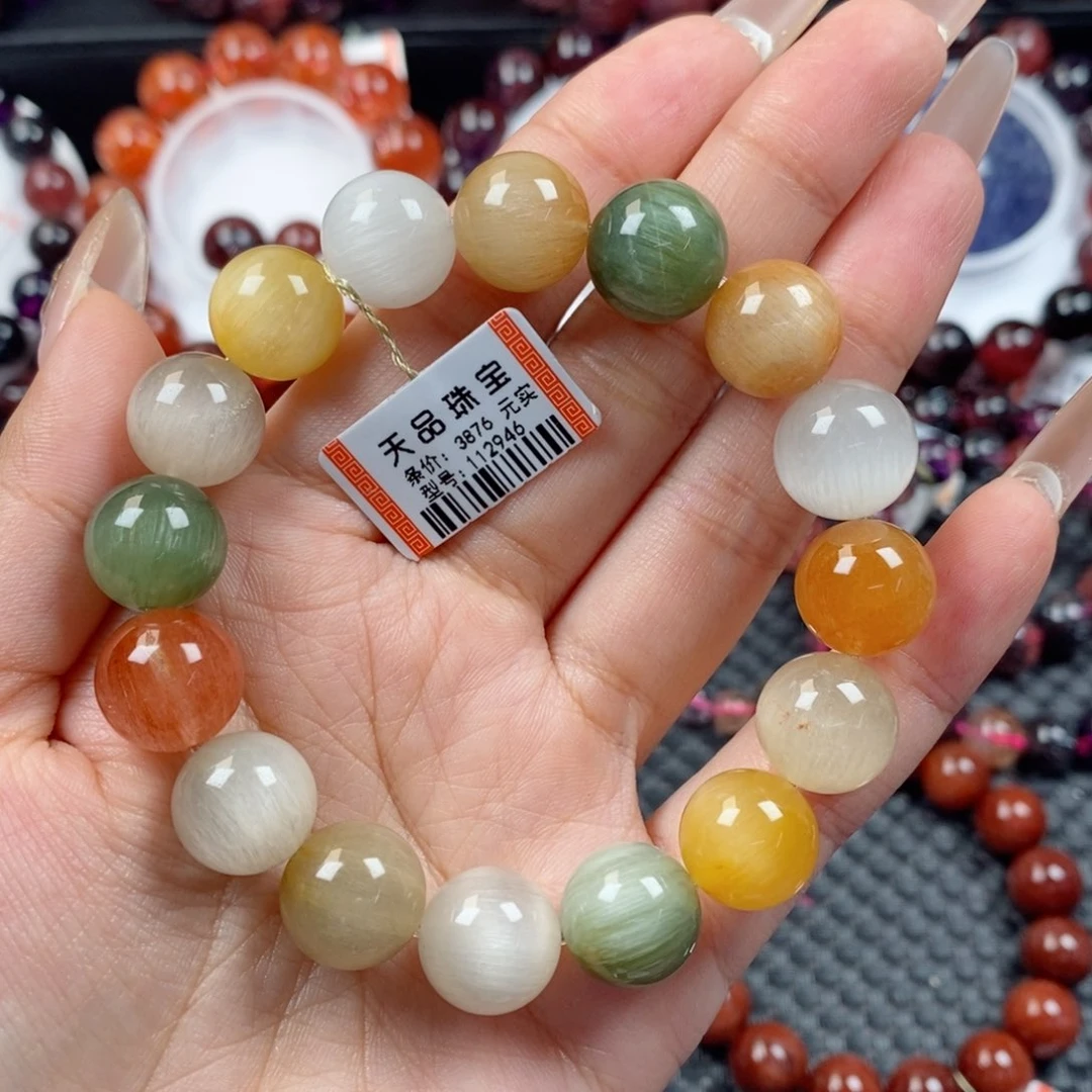 水晶手链未镶嵌?****?兔毛112946