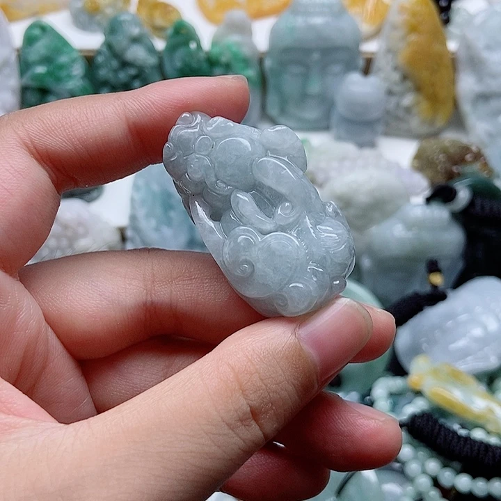 吊坠(不含链)未镶嵌翡翠1