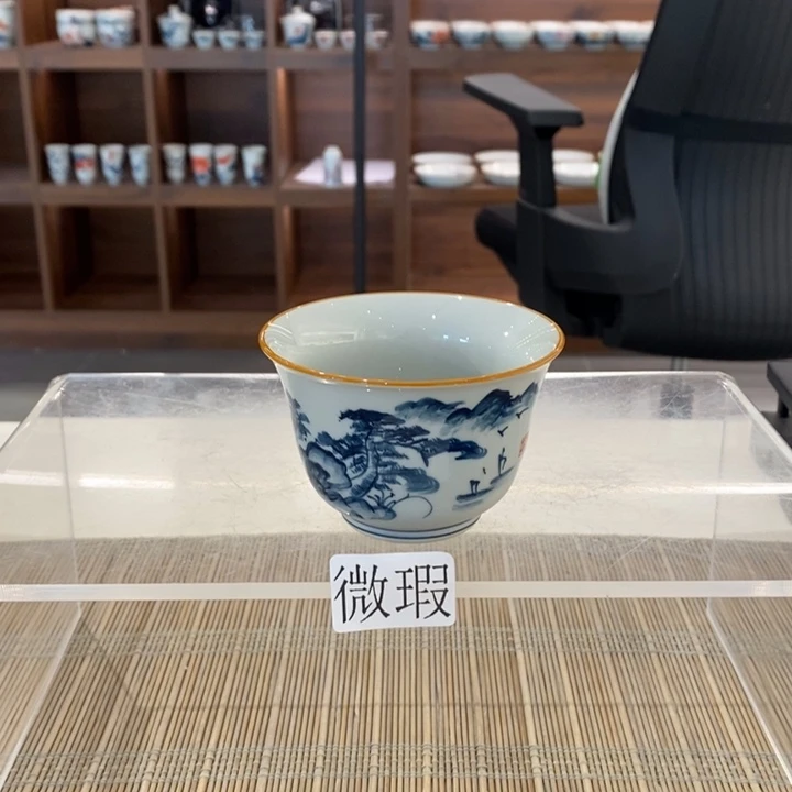 釉下老陶泥手工绘制