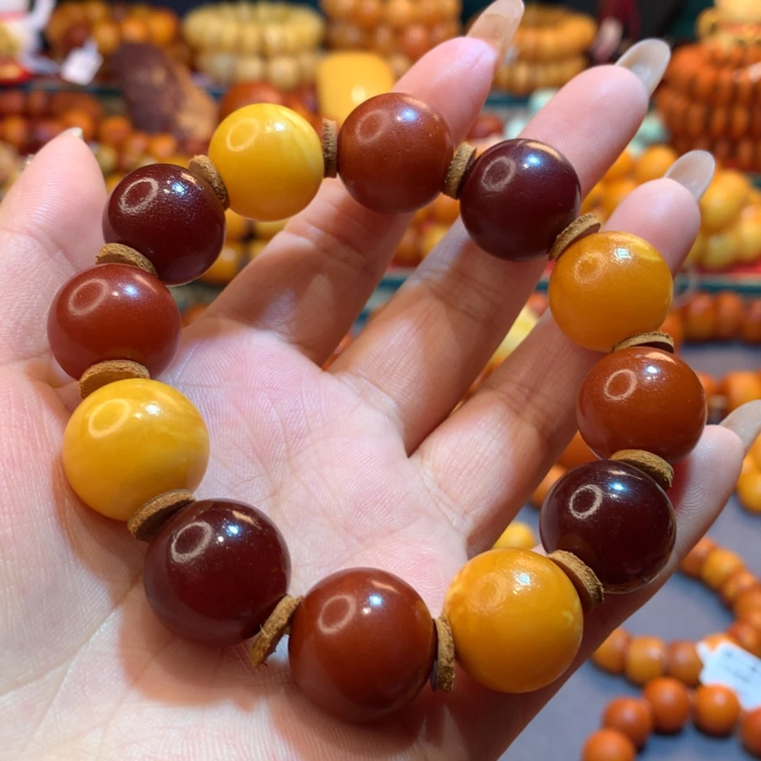 【闪购商品】蜜蜡手串未镶嵌蜜蜡手串