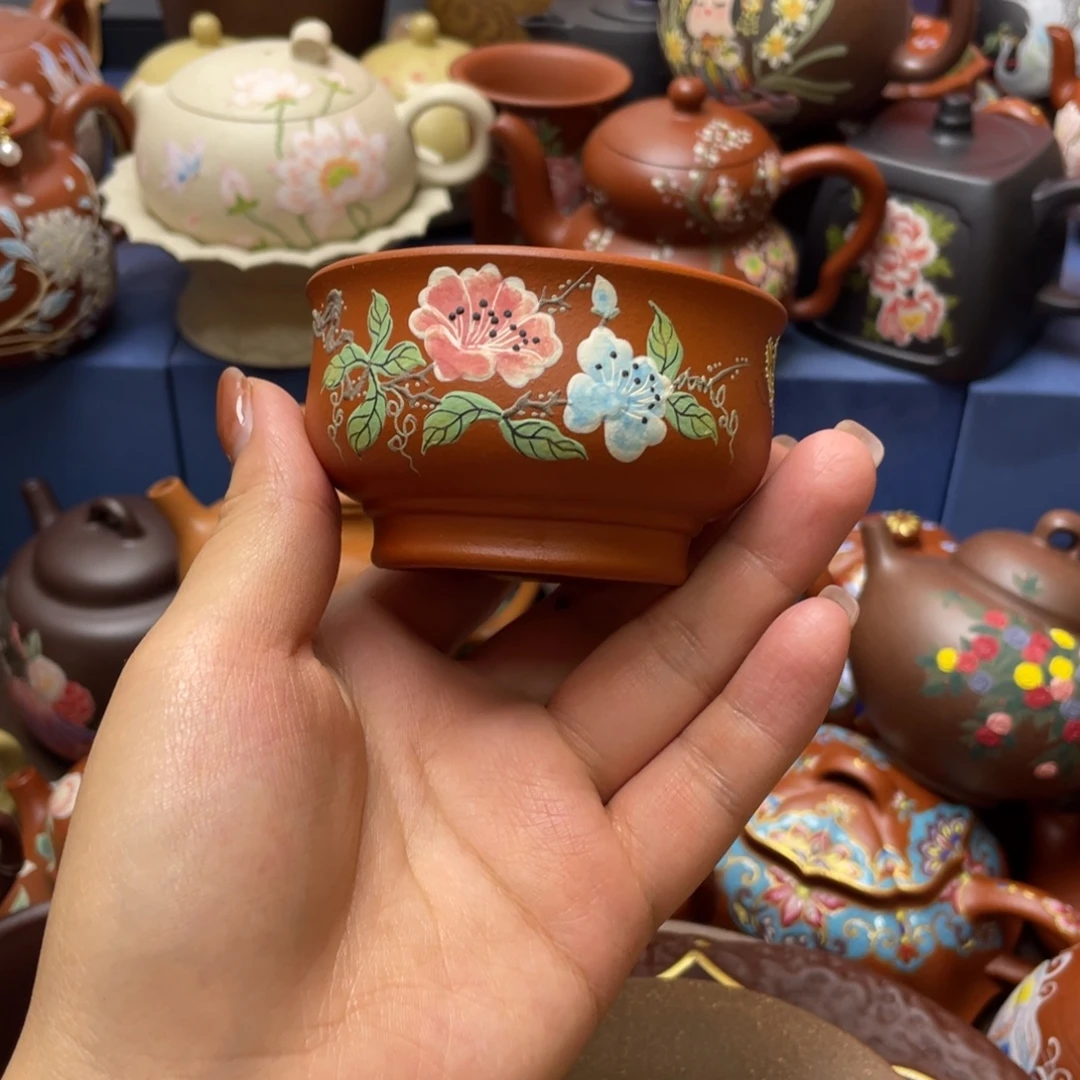 茶杯紫砂紫砂主人杯100cc