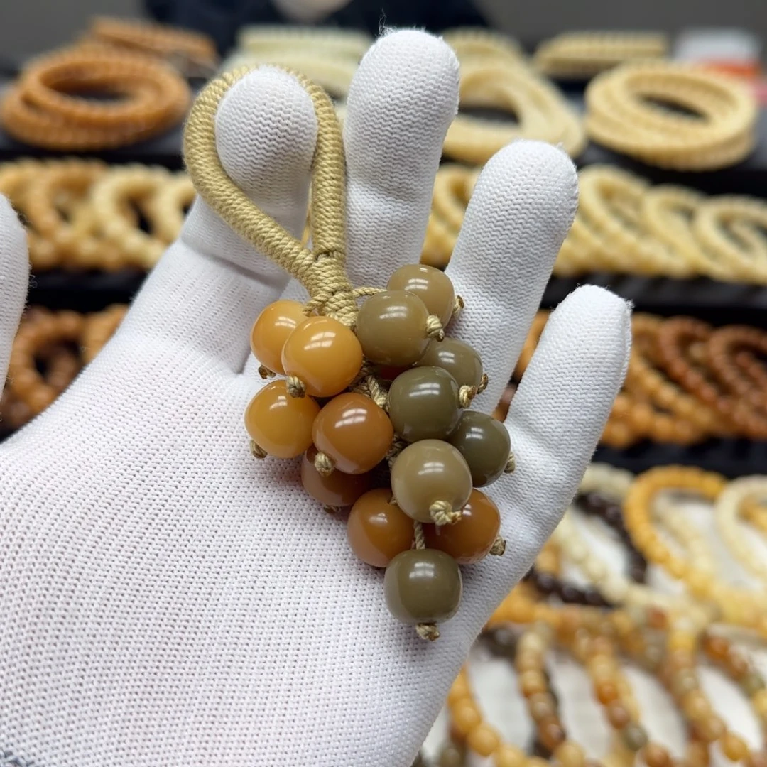 手串菩提根/象牙果12×13 5年 精工