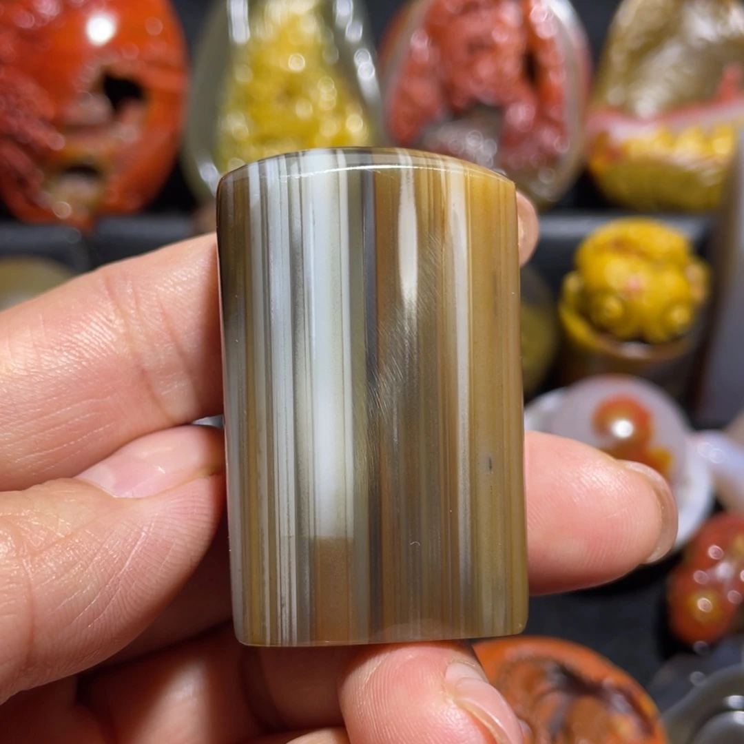 玛瑙/玉髓合金颈饰