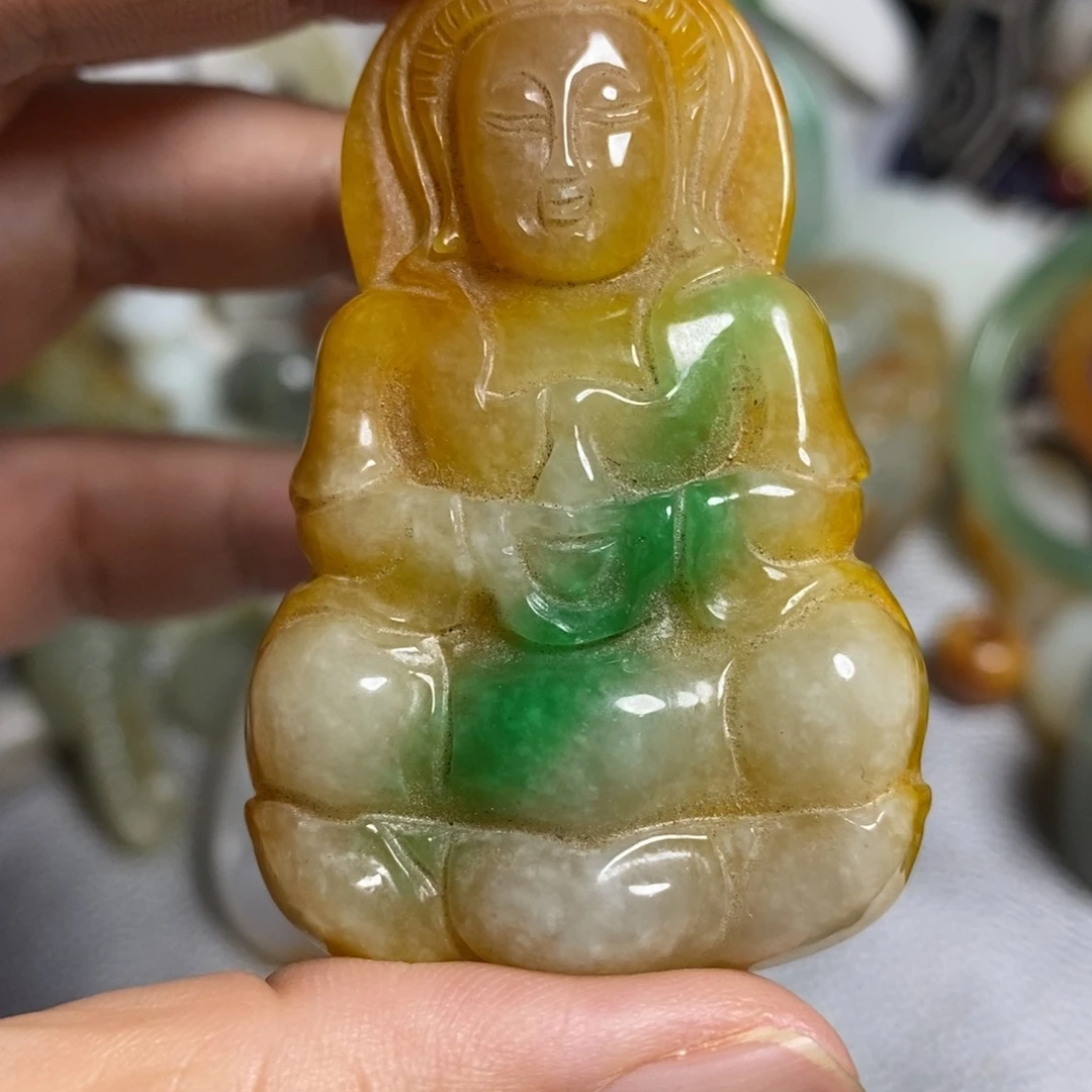 和田玉（糖玉）未镶嵌颈饰