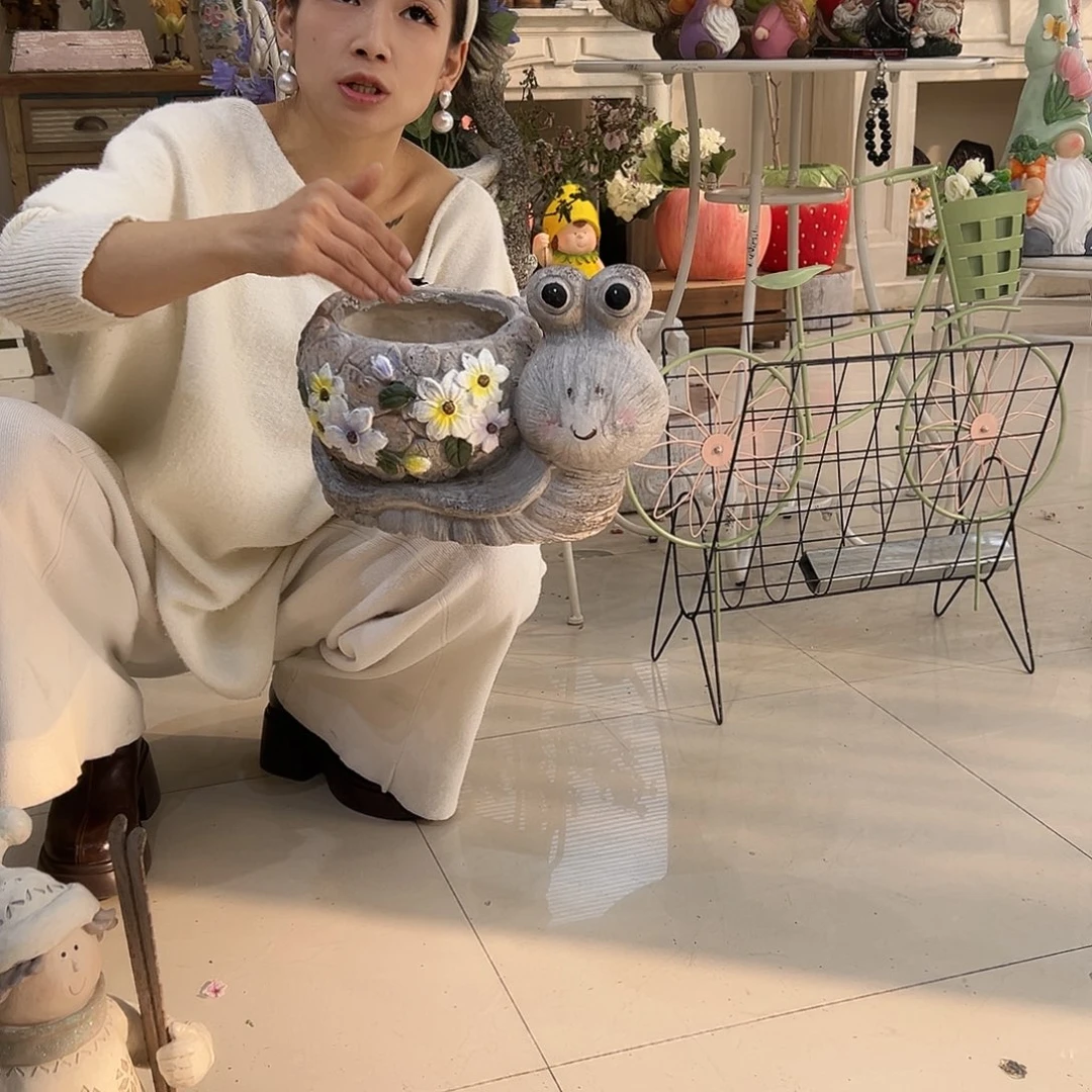 微瑕花园摆件红红火火