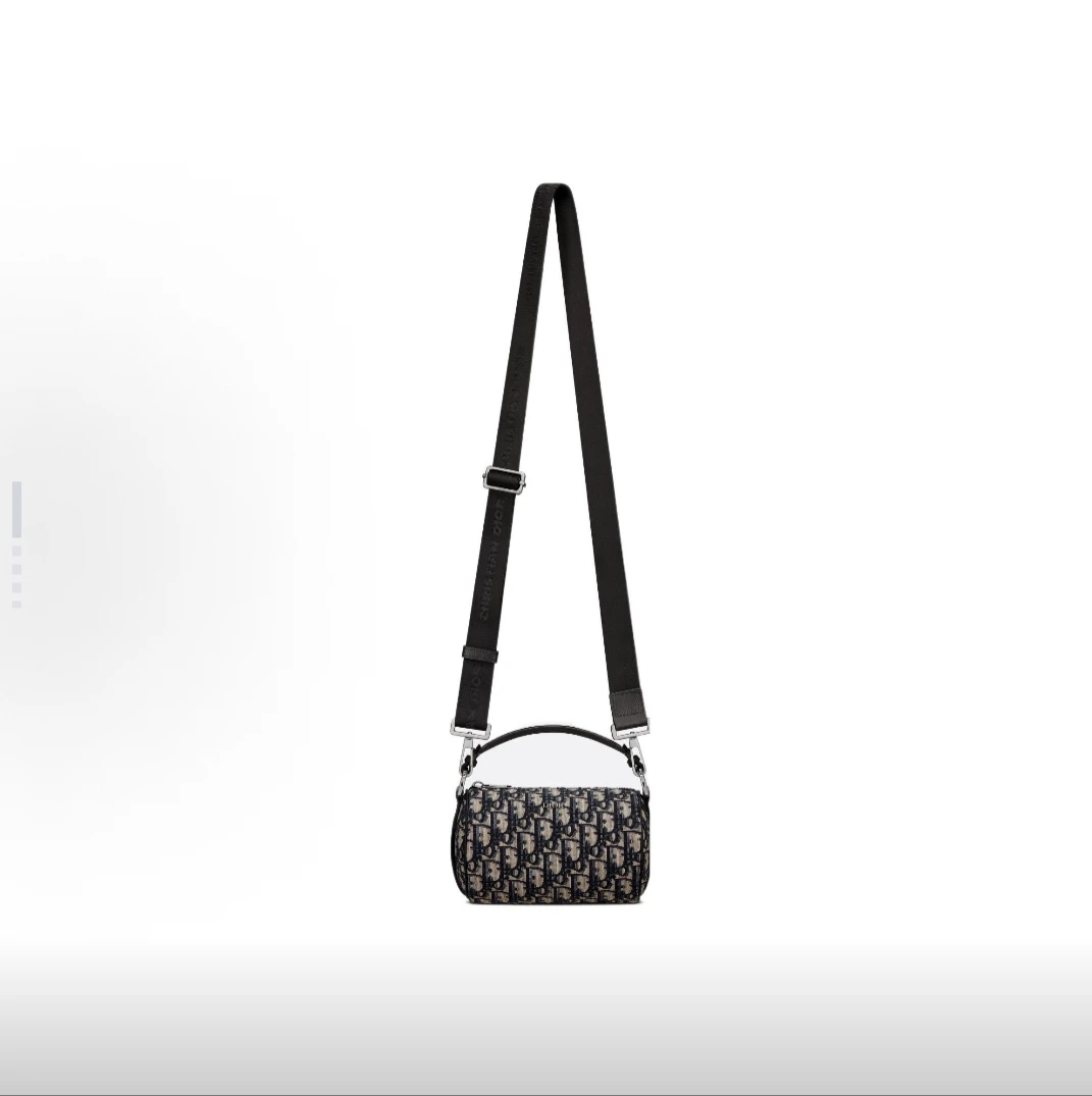 99新 DIOR/迪奥 【TVB识货】迪奥刺绣老花满印 滚筒包