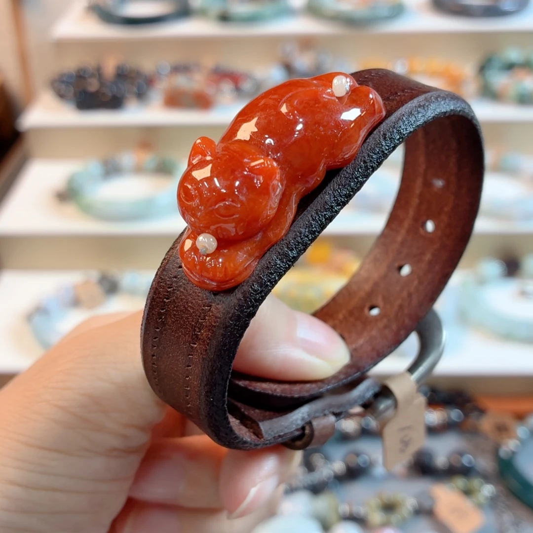 翡翠未镶嵌手链手串
