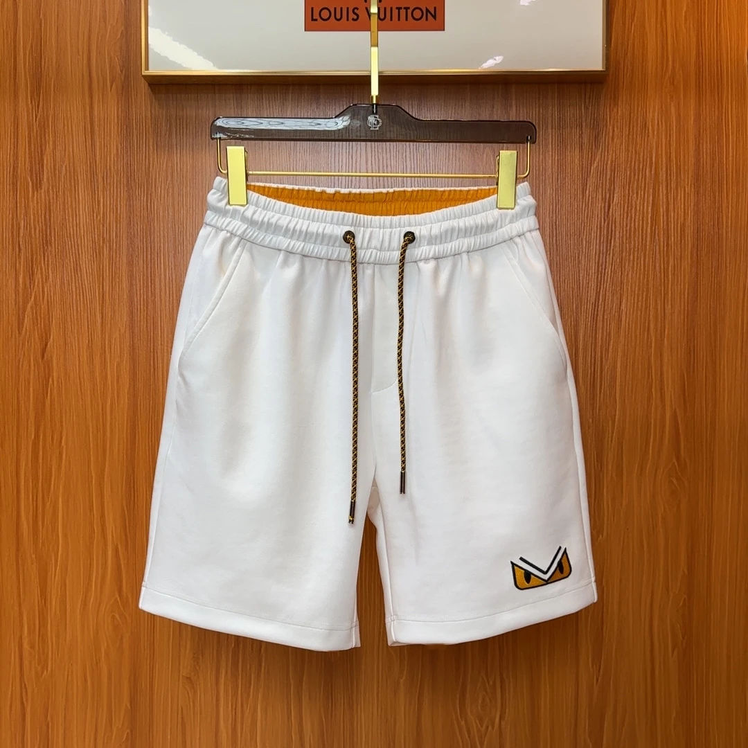 【刺绣小恶魔】男女潮牌时尚休闲情侣百搭宽松情侣百搭短裤H1006