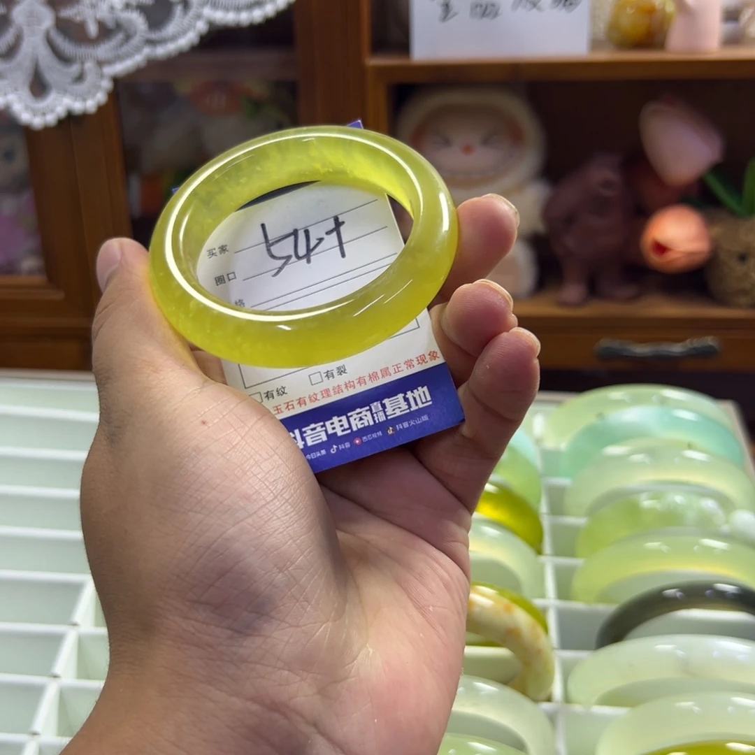 未镶嵌蛇纹石玉手镯491