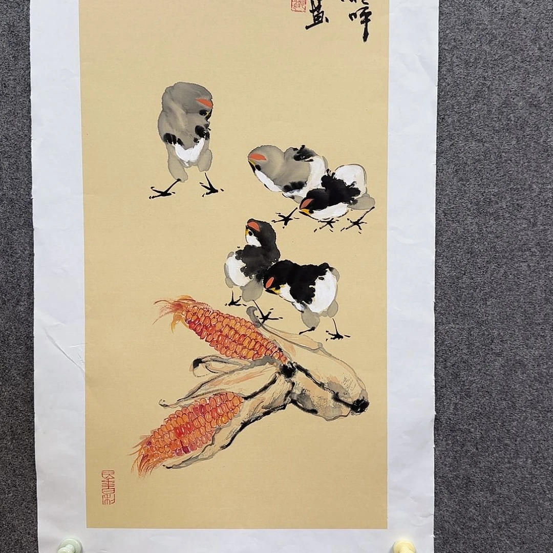 国画邢坤老师手绘作品