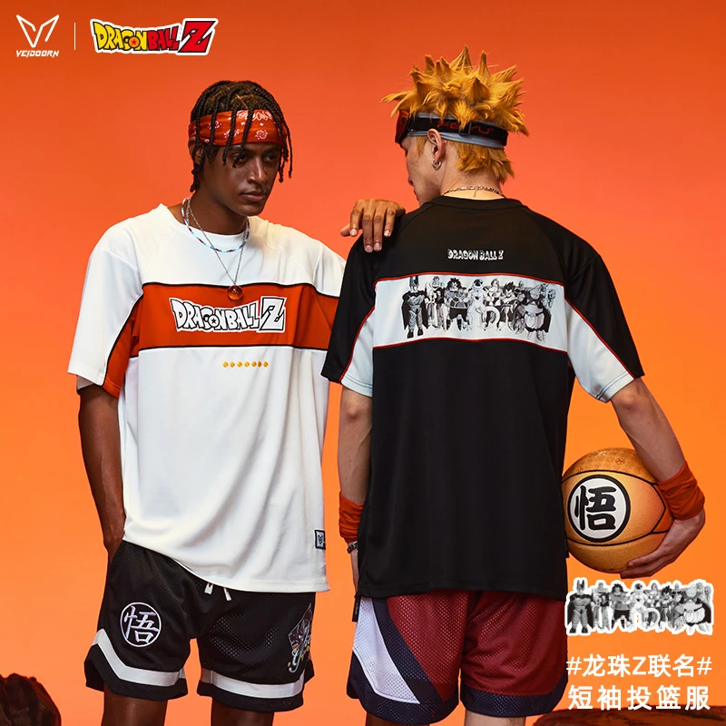 【断码特价】维动龙珠Z联名款短袖投篮服夏季轻薄透气训练日常休闲