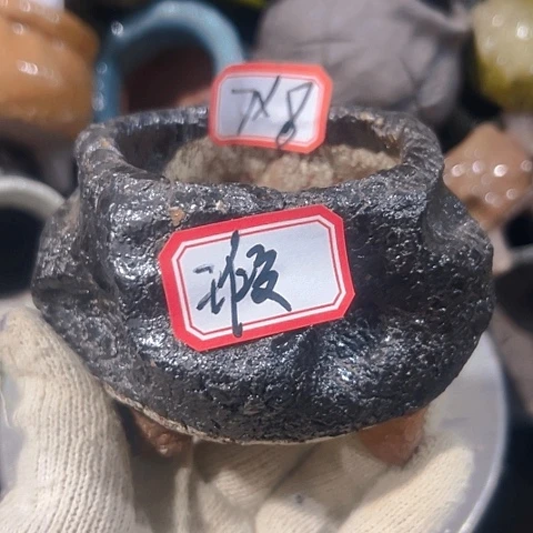 粗陶花盆手工花盆制作就这样