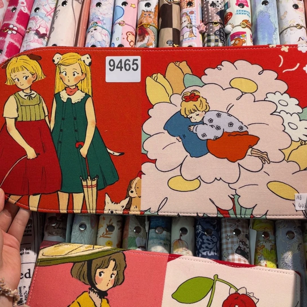 织绣A6活页不加纸9465