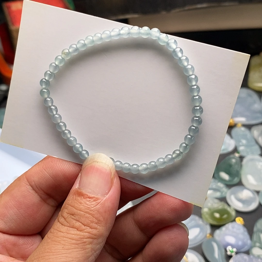 翡翠未镶嵌颈饰天然