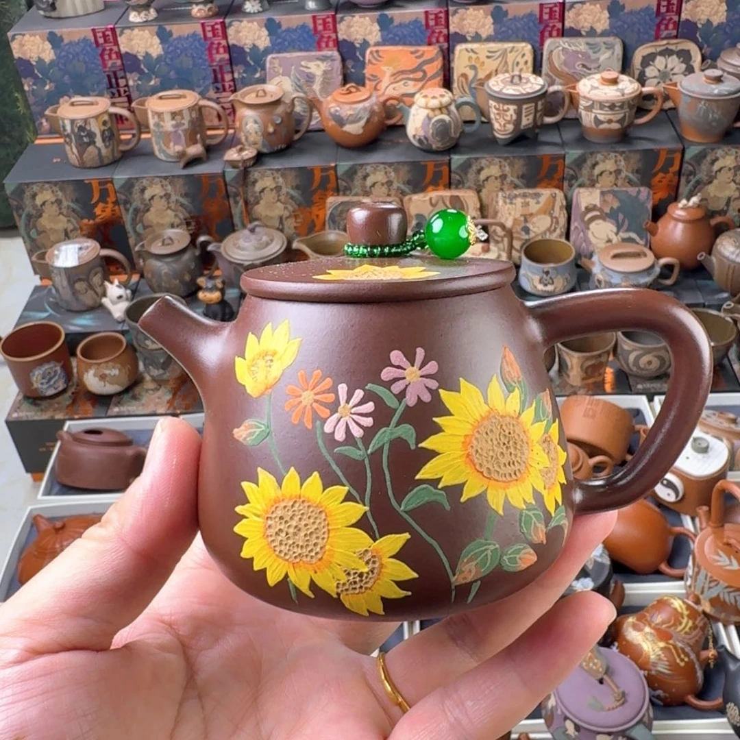 茶壶紫砂200cc原矿精工半手