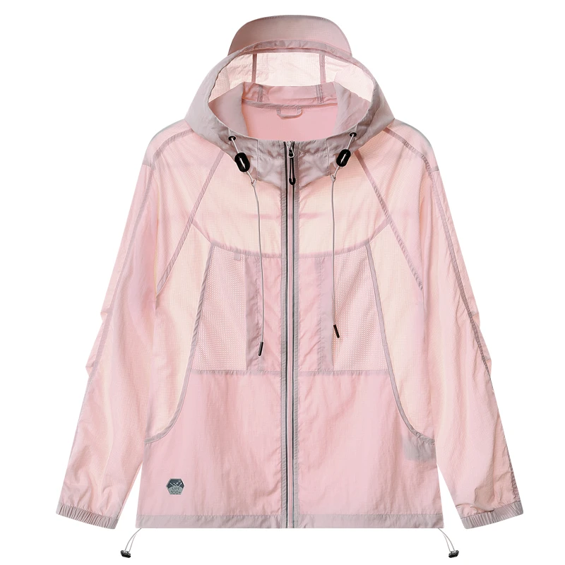 新款纯色夏季情侣防晒衣休闲百搭速干薄款透气运动宽松冰丝防晒服