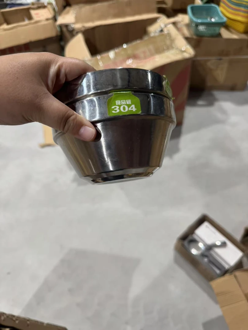 76号14cm不锈钢斗笠碗