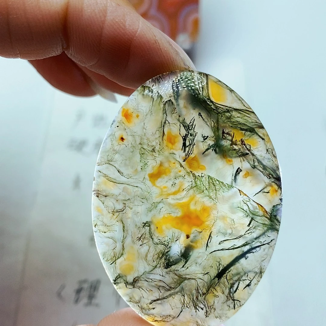 玛瑙/玉髓颈饰未镶嵌j*