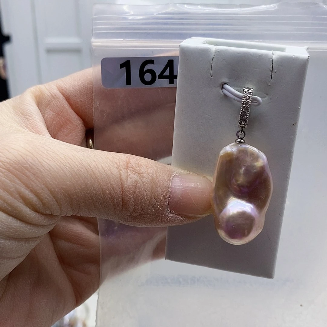 颈饰合金淡水珍珠