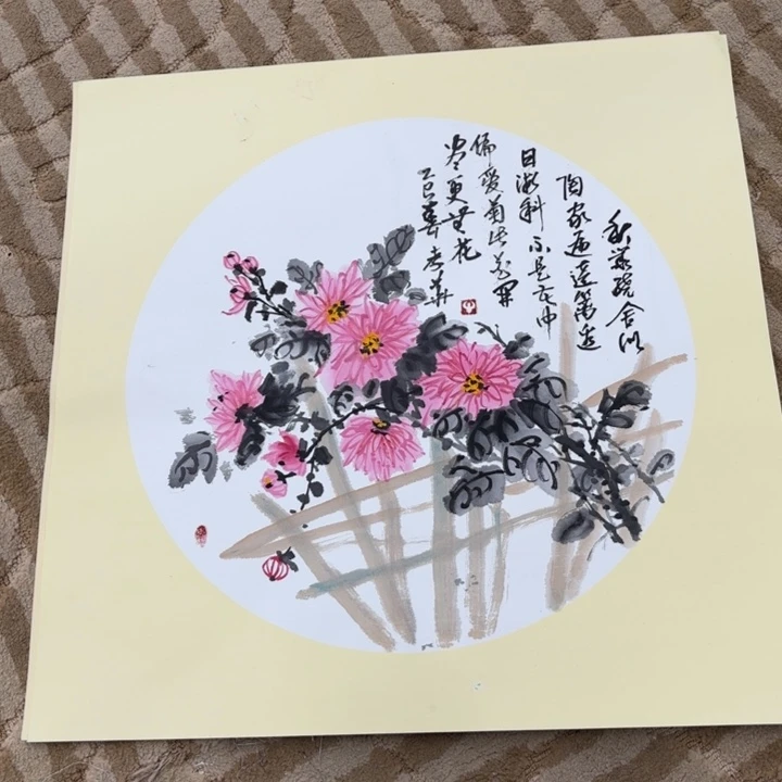 国画花鸟的翅膀飞上50.50