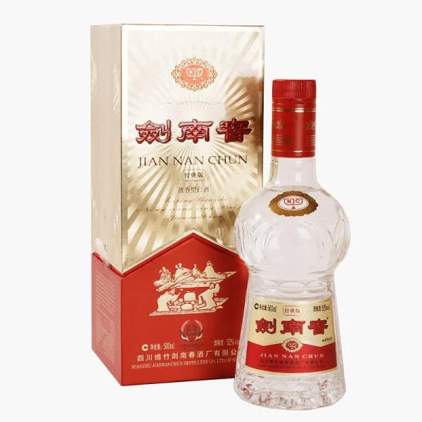 剑南春 52度 经典版浓香型白酒 500ml