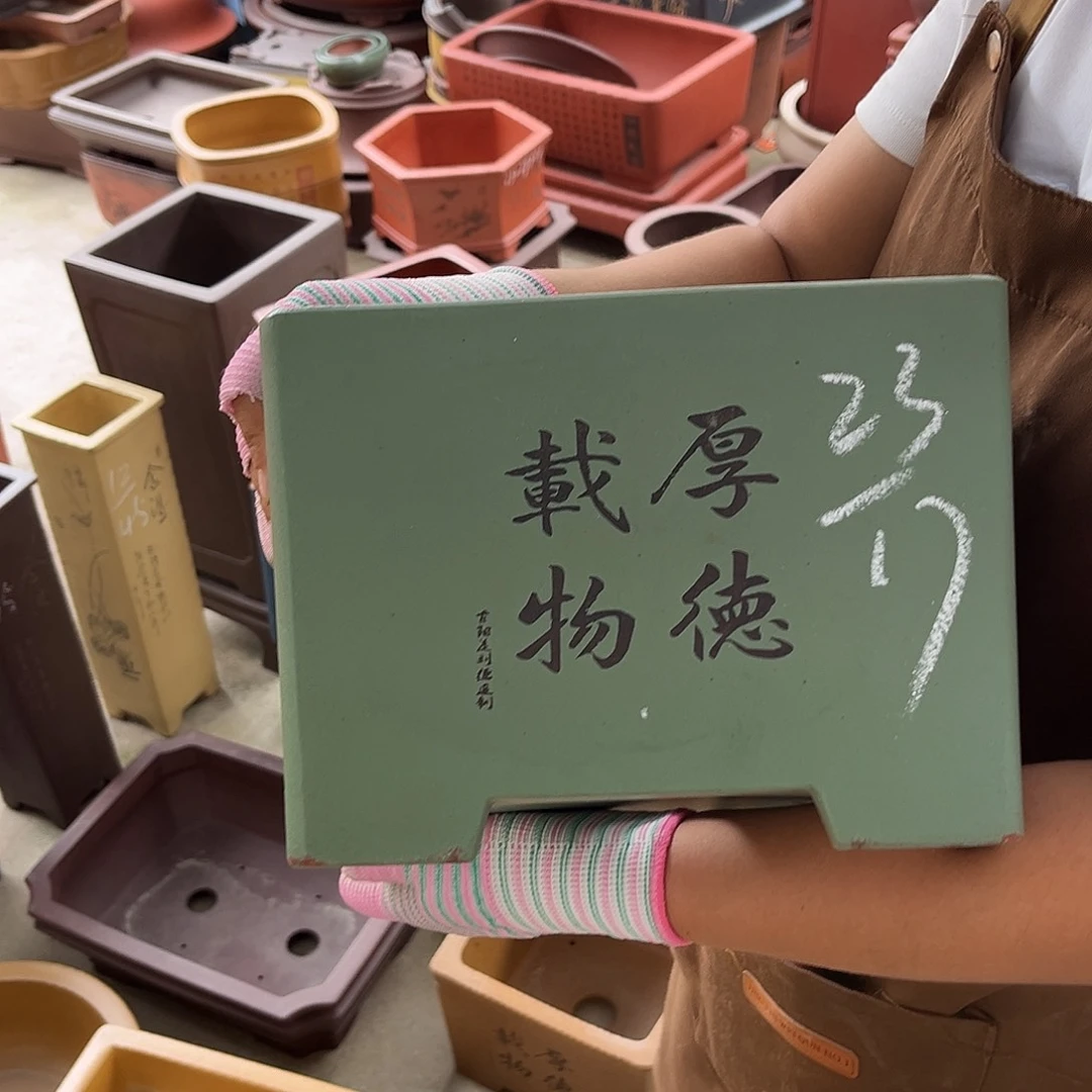 紫砂花盆盆景艺术