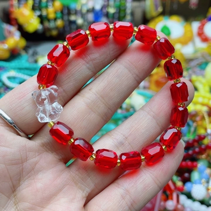 树脂制品109号红色手链
