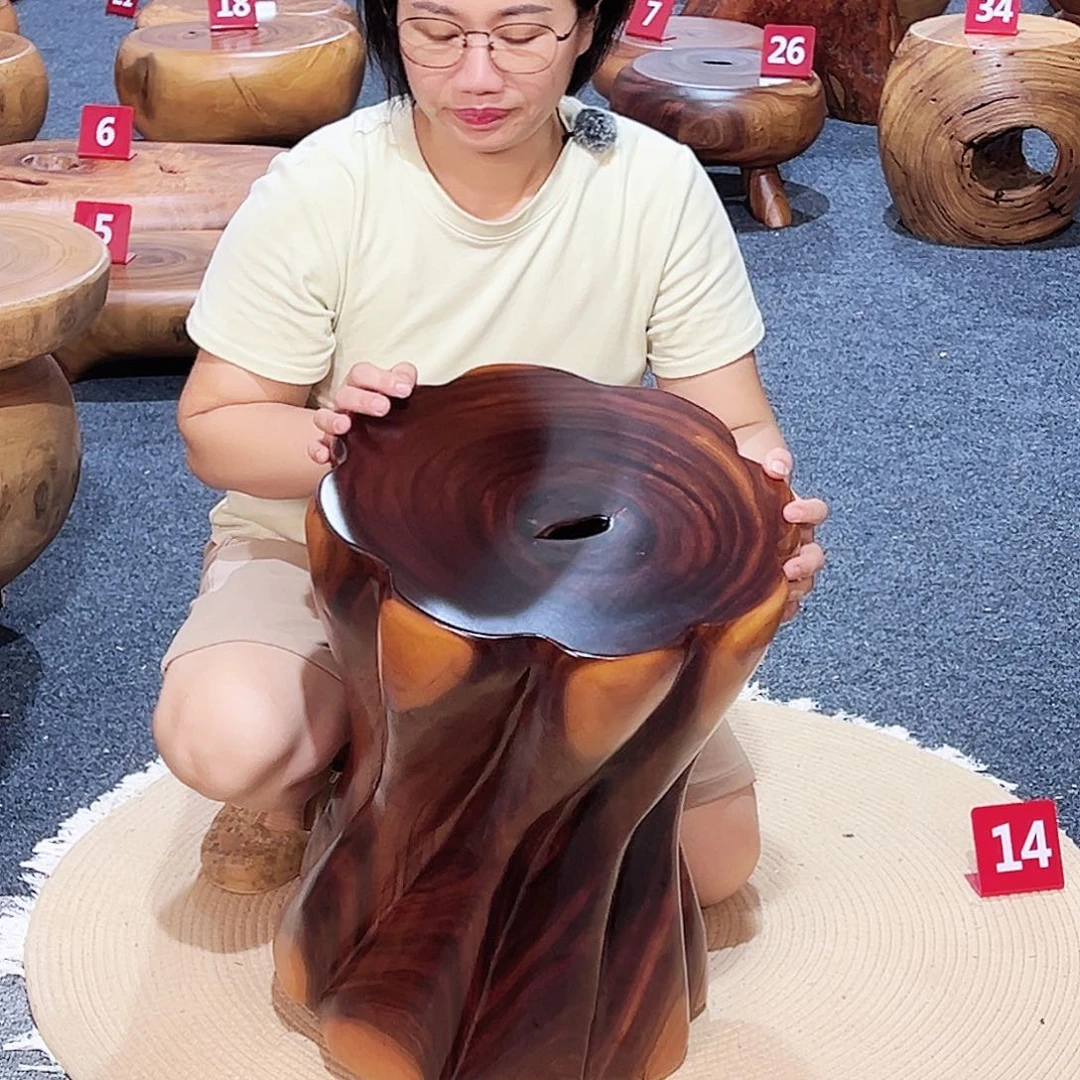 23号香樟木尺寸：37-37-50cm
