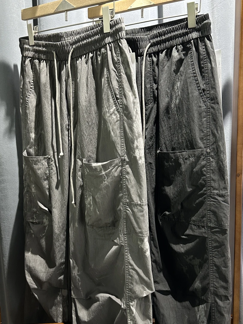 成哥潮牌高品质阔版直筒速干透气休闲工装长裤-6515