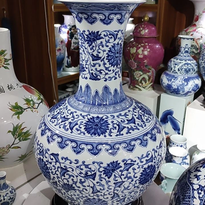 瓶齐*.景德镇陶瓷花瓶