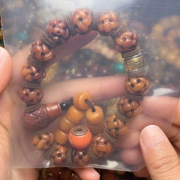 牛骨手串/手链?****你牦牛骨手持