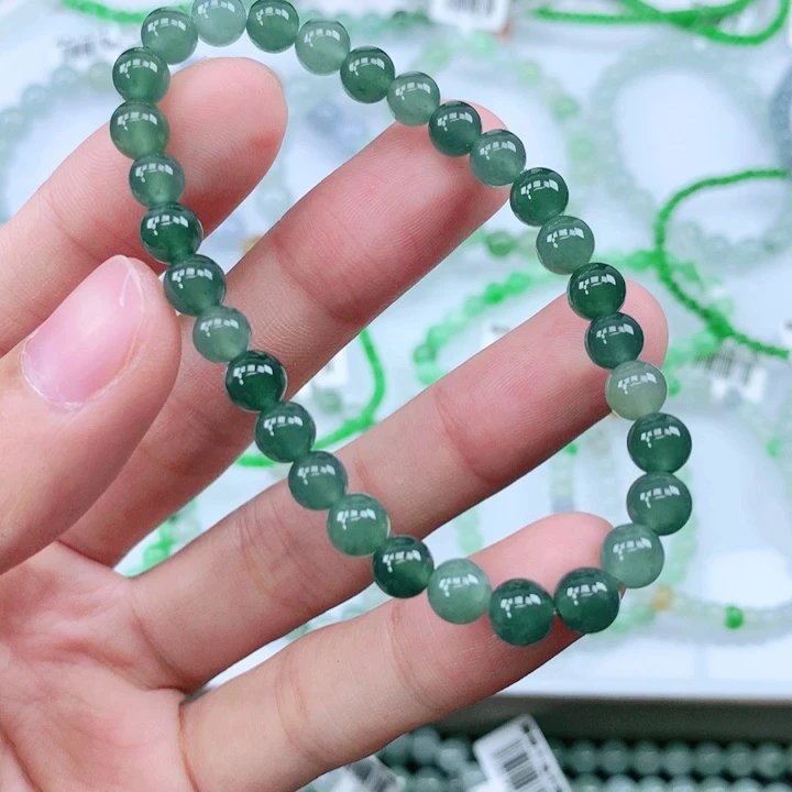 未镶嵌手链翡翠翡翠
