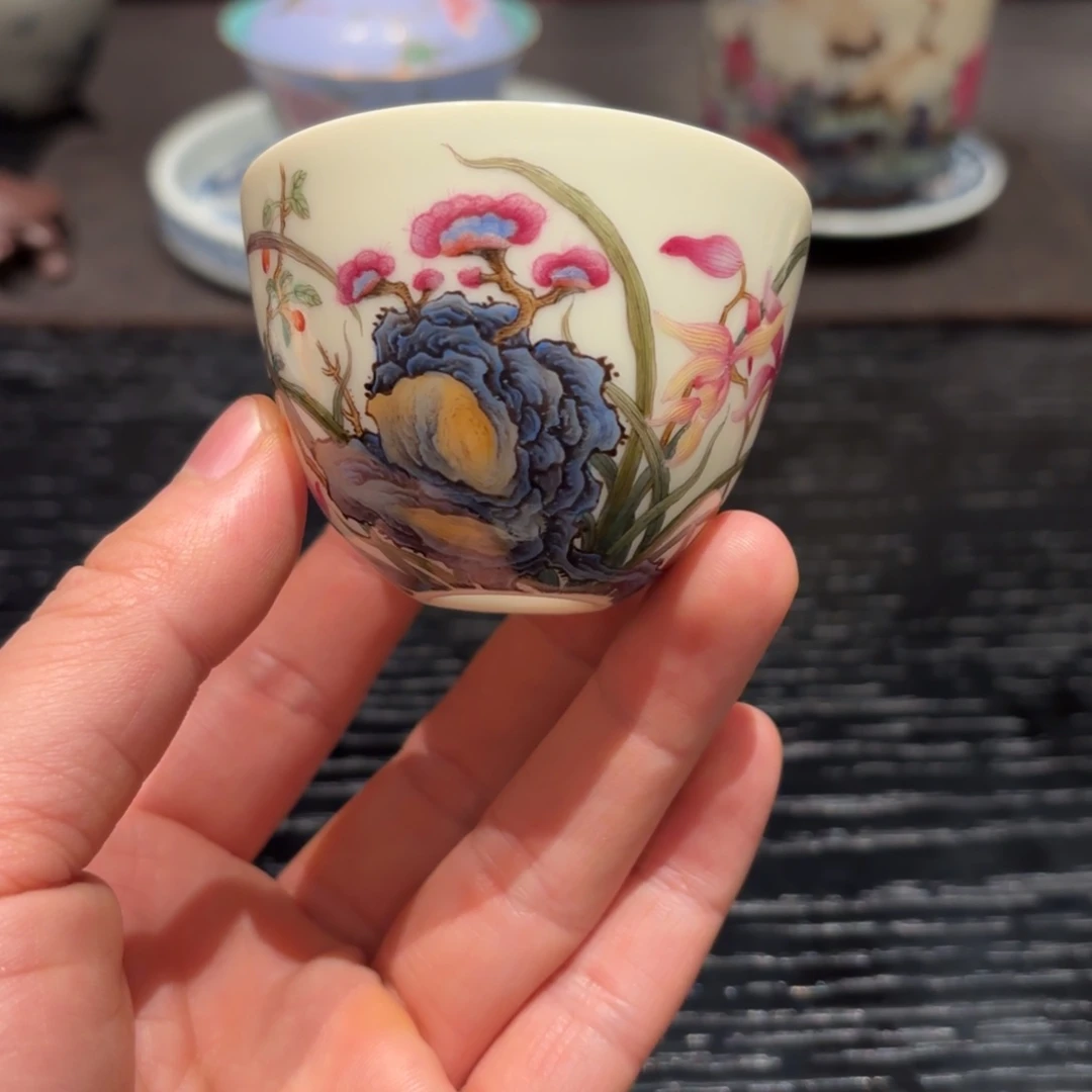 杯子开**娃景德镇陶瓷杯子