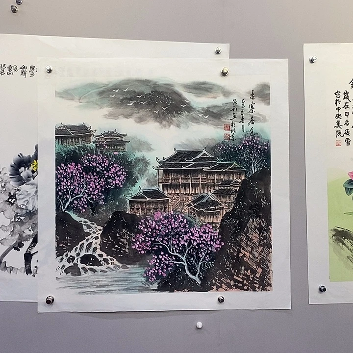 国画精品手绘作品