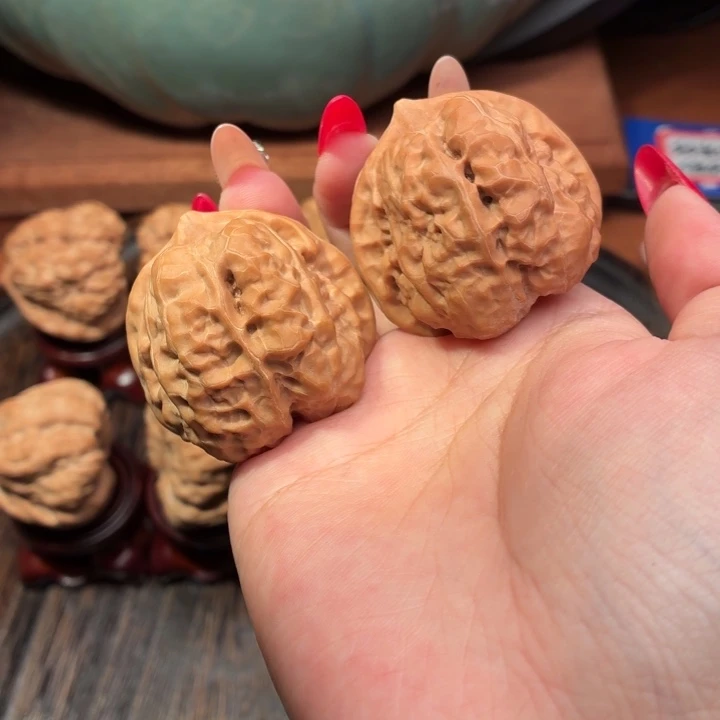 文玩核桃吊坠40-44–37 全品蛙