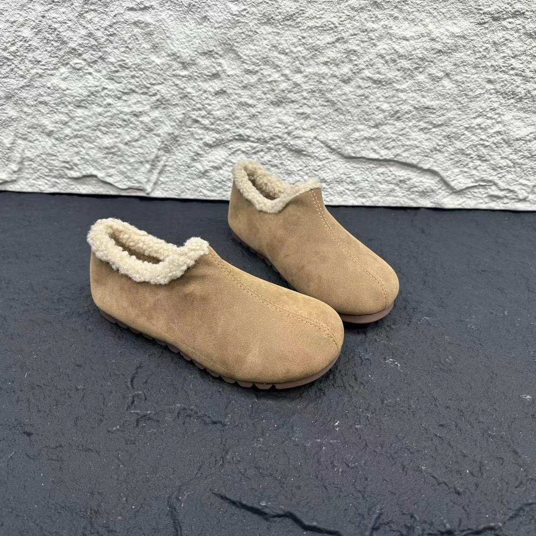 春季新款舒适软底博肯鞋时尚百搭复古低跟休闲鞋 X 检 1986