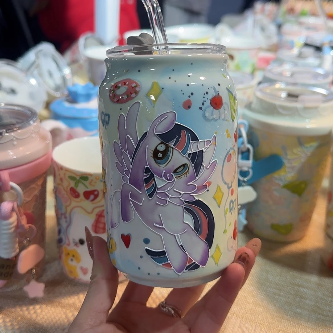 景德镇手绘吸管杯