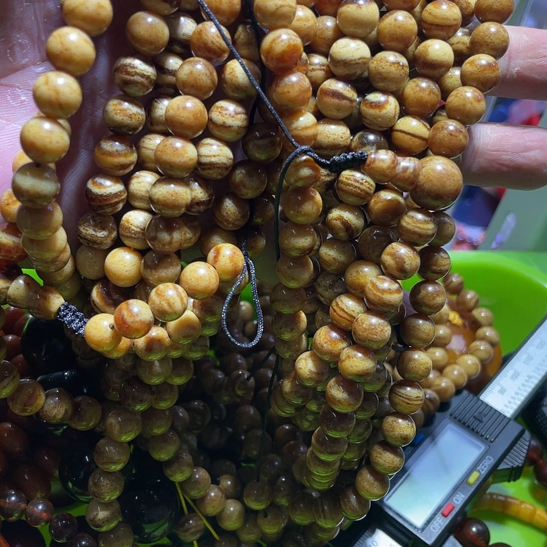 琥珀手链未镶嵌琥珀蜜蜡07