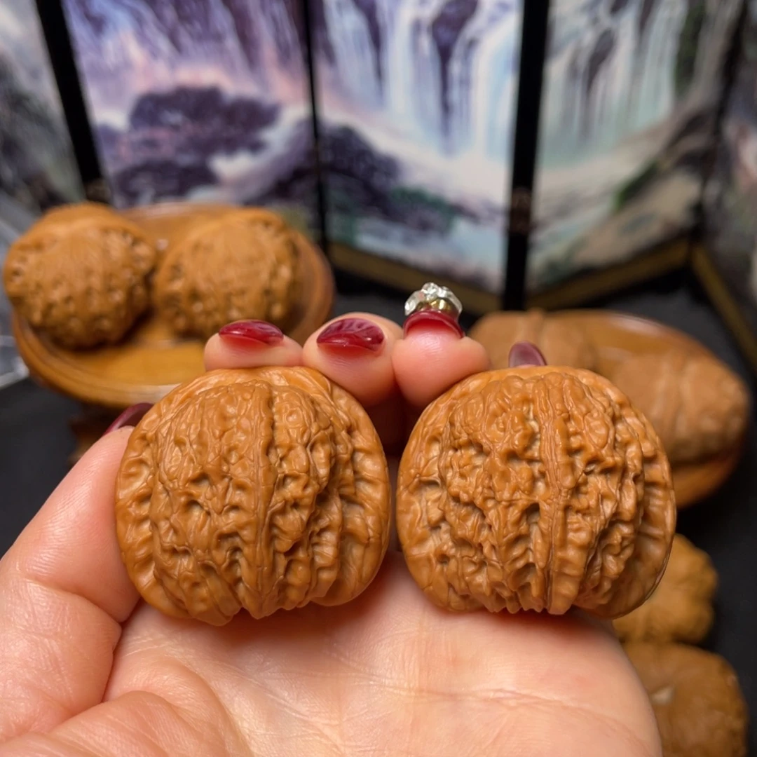 把件文玩核桃38血麒麟