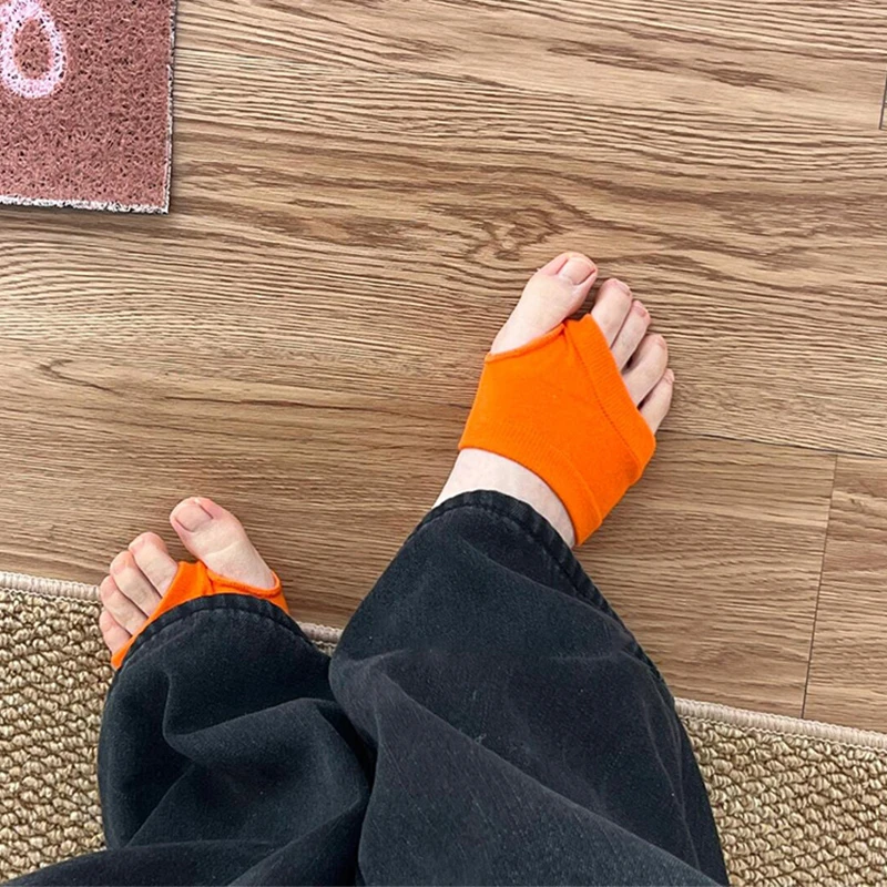 半掌袜女款2025新款春夏季人字拖袜子比基尼分趾袜轻薄透气隐形袜