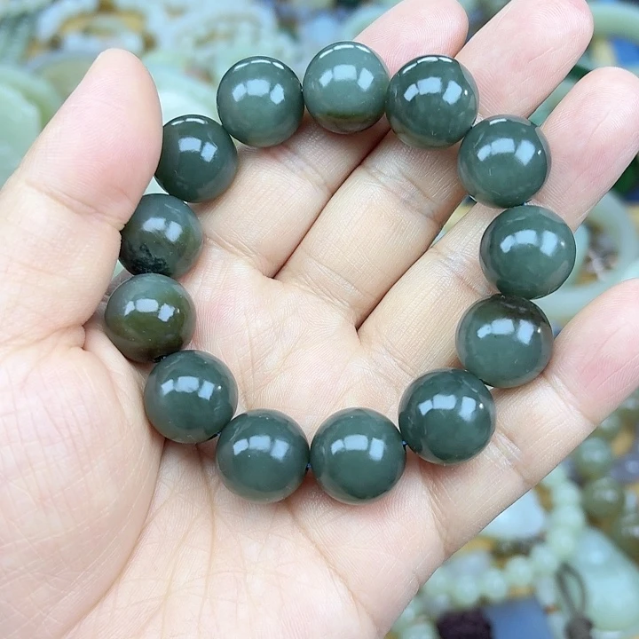 手串未镶嵌和田玉（糖玉）