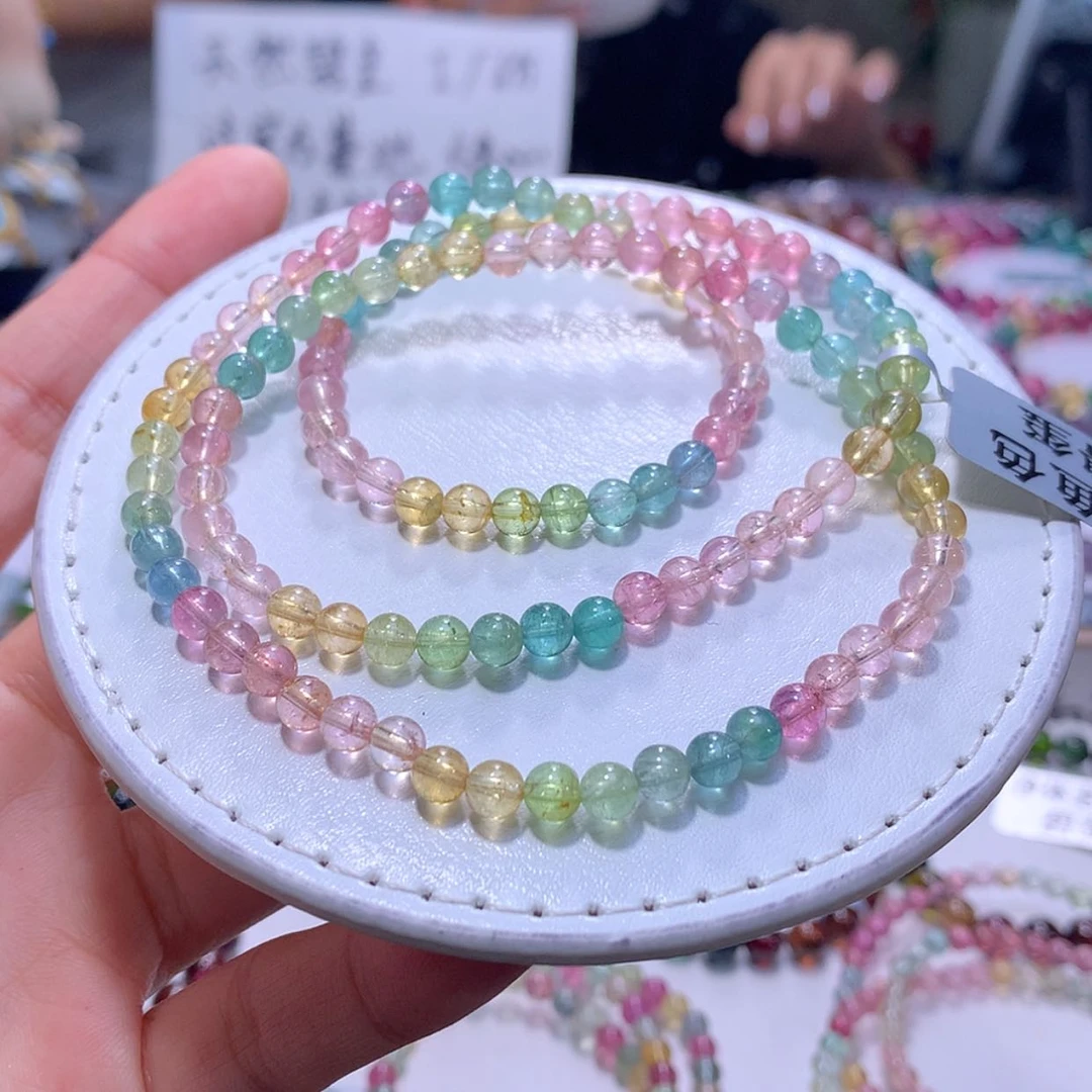 【闪购商品】未镶嵌手链碧玺4.8m