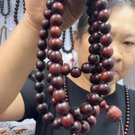 檀香木紫檀木1.2的108粒