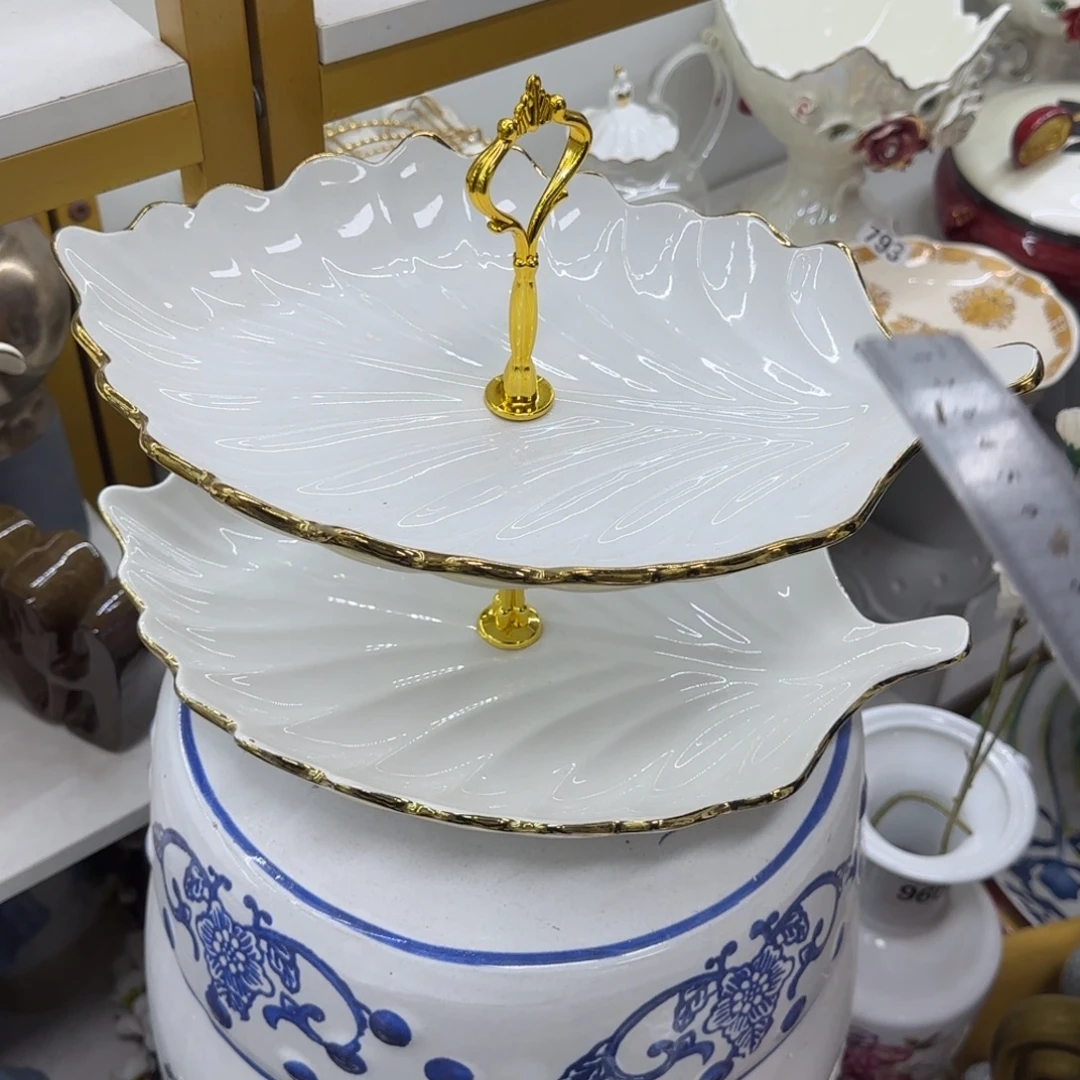 瓷片陶瓷工艺花瓶摆件