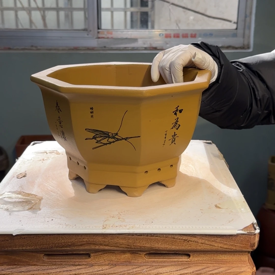 紫砂花盆紫砂口径27