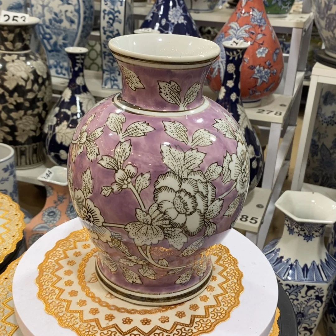 【闪购商品】陶瓷青花瓷花瓶微瑕福利一个