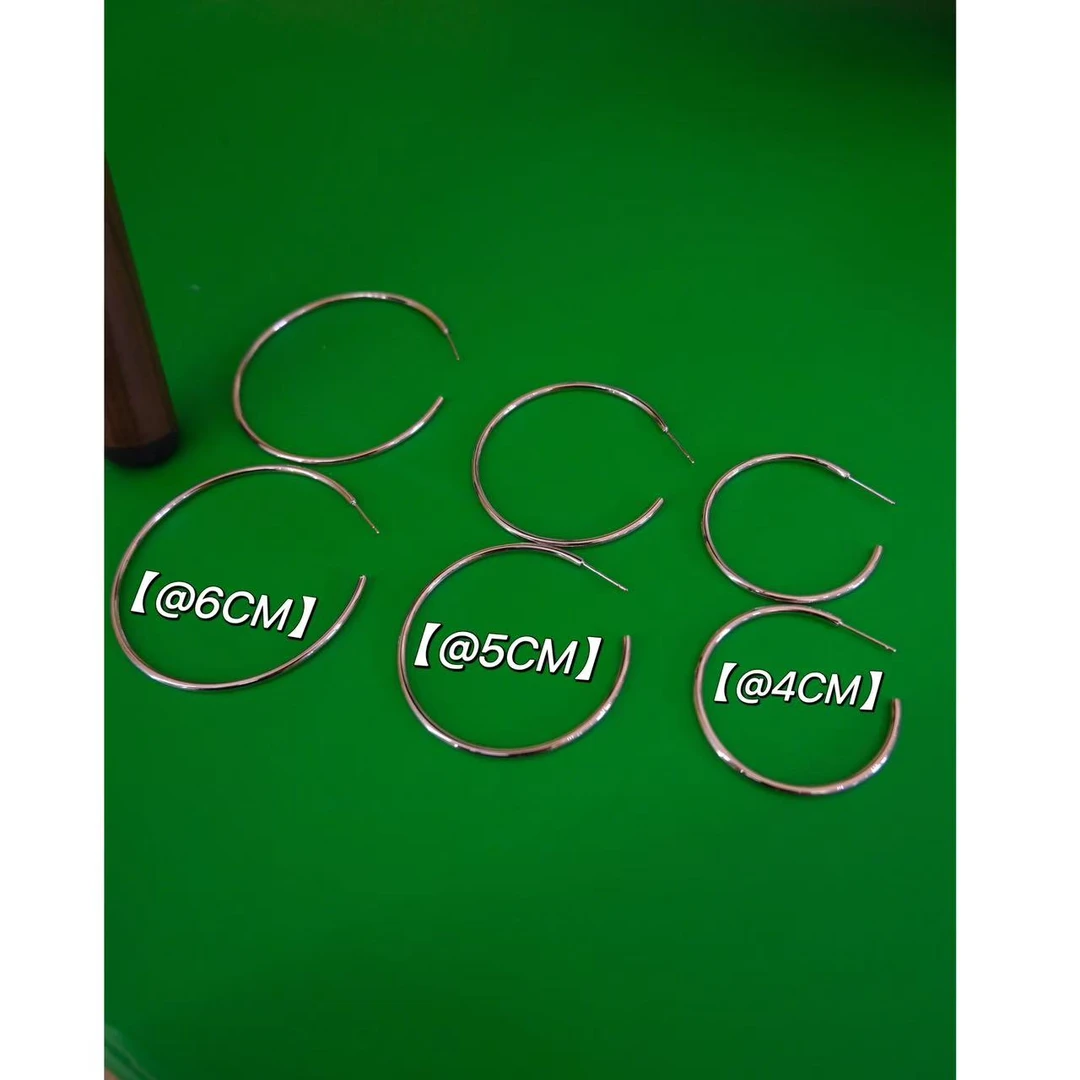 铜合金锆石耳饰 小众设计百搭ins耳圈耳饰48719