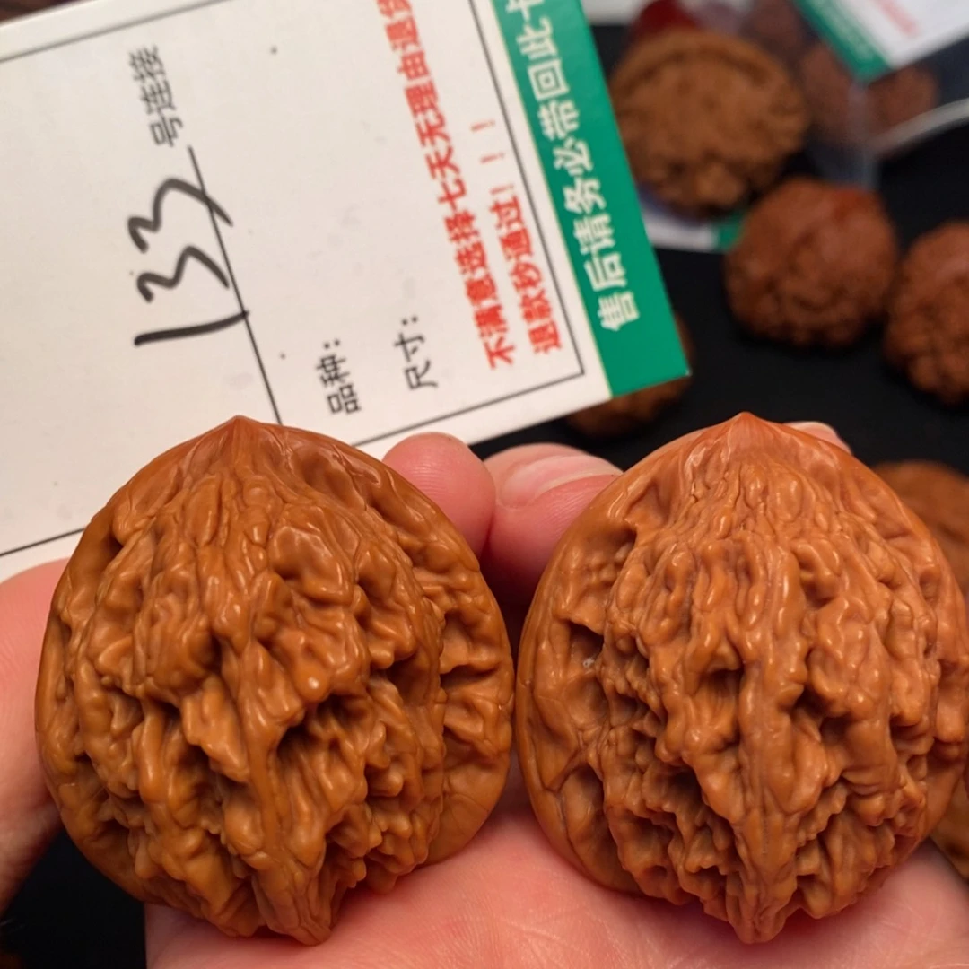 桃核吊坠133虎头40