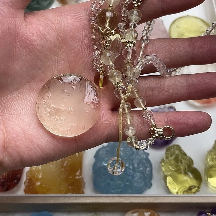 吊坠(赠链)未镶嵌水晶